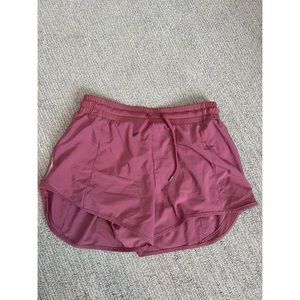 CRZ YOGA Womens Mid Waist Workout Running Shorts